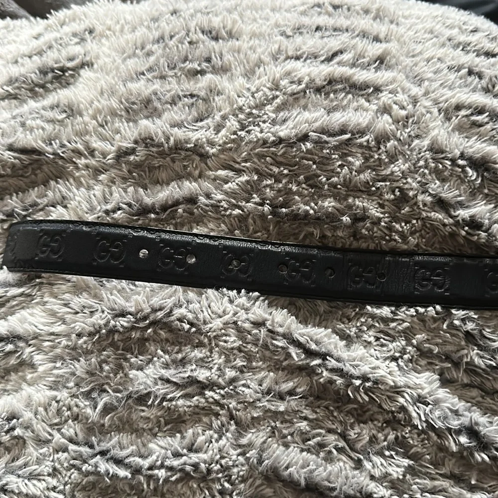 Gucci Microguccissima men belt